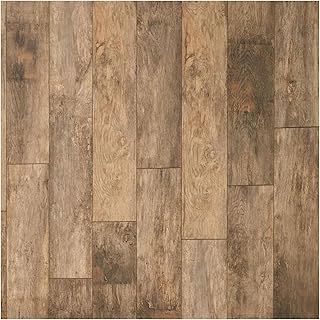Mohawk Industries LFE02-L Basics Cityville 7-1/2" Wide Embossed Laminate Flooring with Light Wood Shade - Sold by Carton (17.17 SF/Carton) - Worn Dark Oak