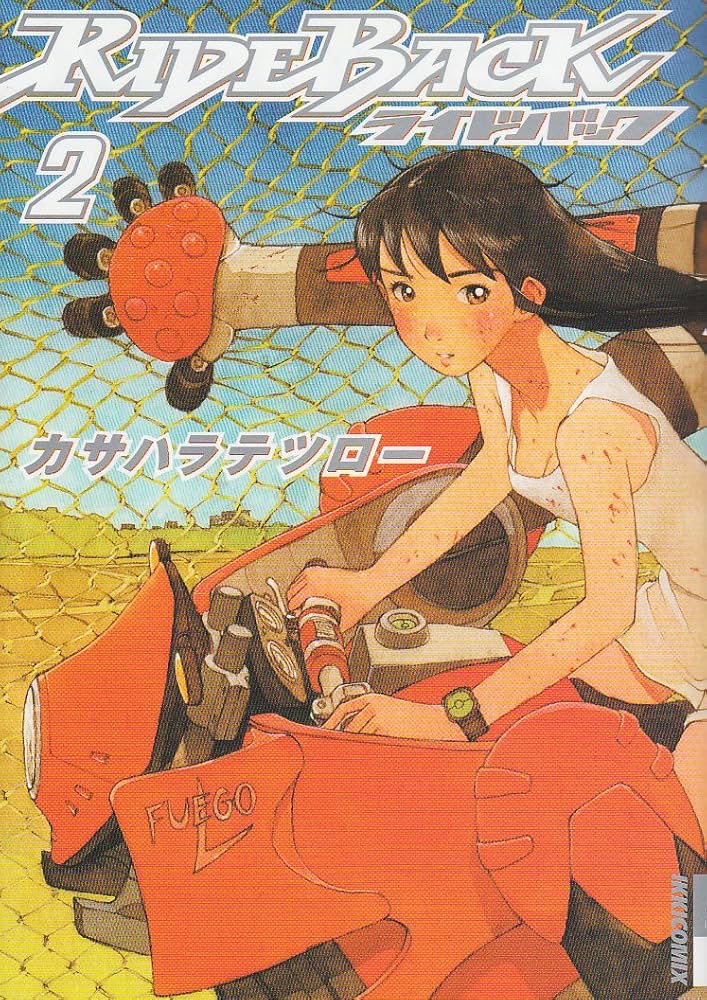 カサハラテツロー 直筆色紙 RideBackライドバック RIDEBACK 7 (IKKI