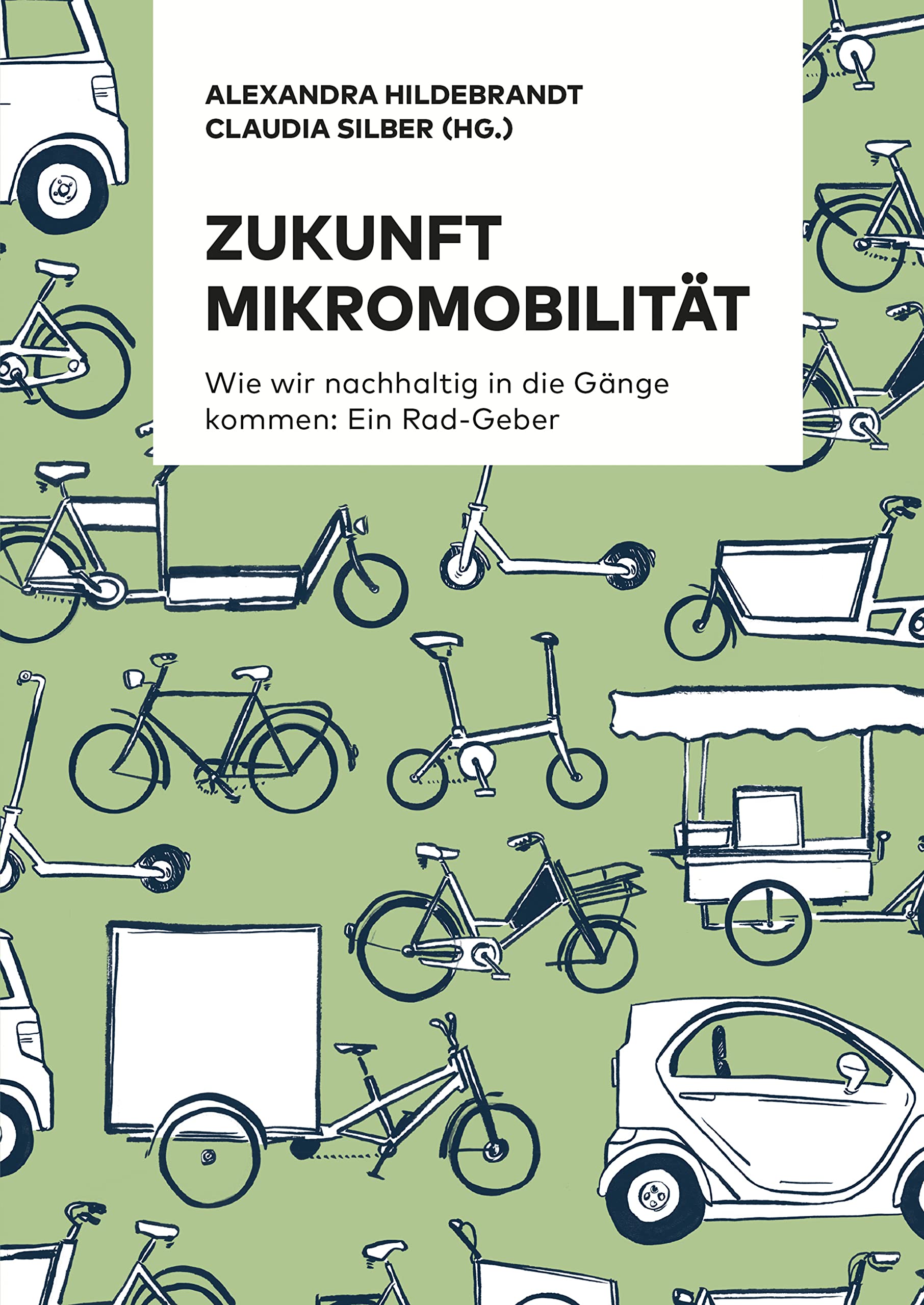 Livre Zukunft Mikromobilität guide allemand sur le vélo et la mobilité de demain