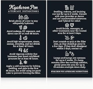 Paquete de 100 - Tarjeta de instrucciones de ...