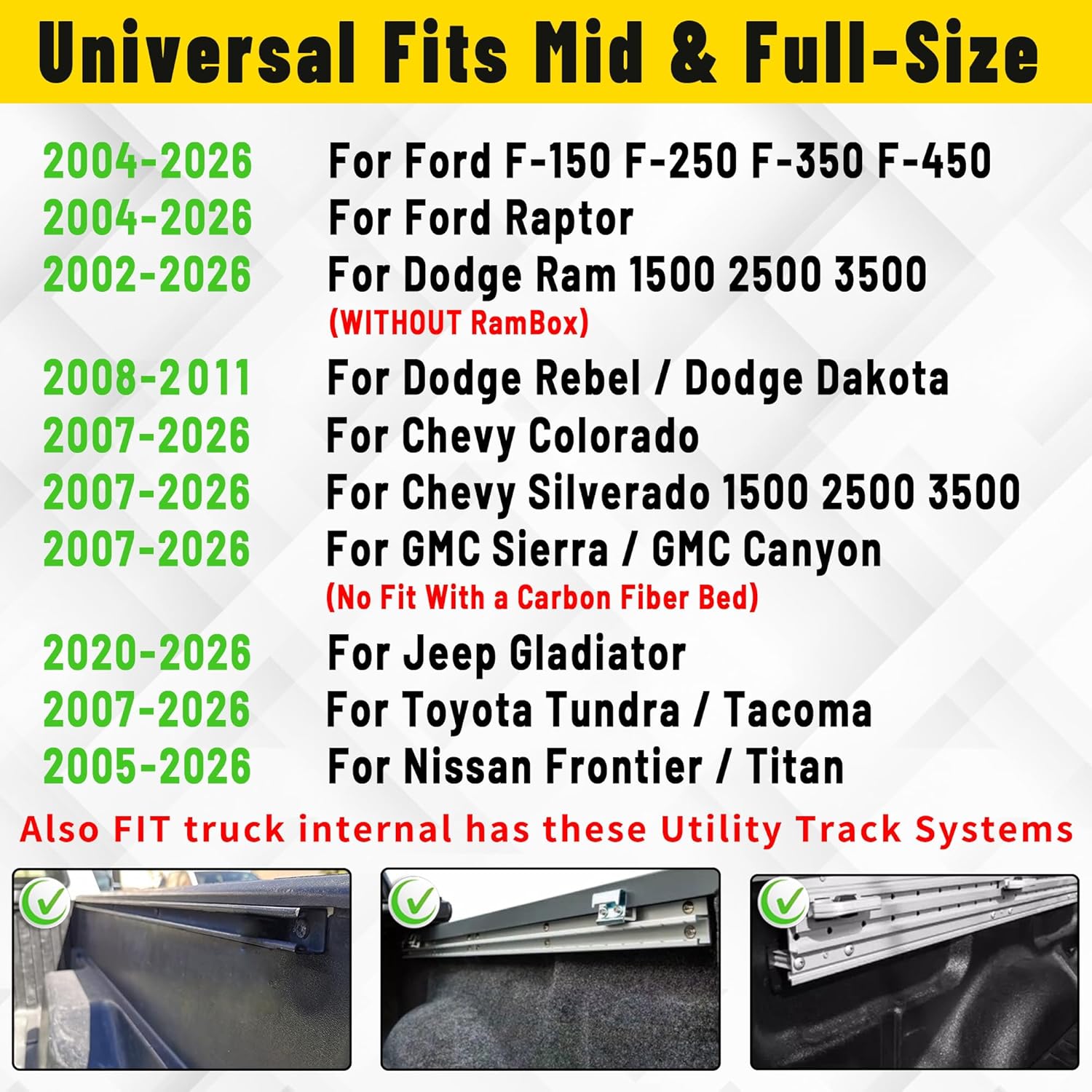 MONOKING Mid-Size Truck Overland Bed Rack w/Taillights, Adjustable Universal Cargo Rack for Gladiator JT Tacoma Frontier Canyon Colorado Ranger, Heavy Duty Ladder Rack for Rooftop Tent Camping Gear