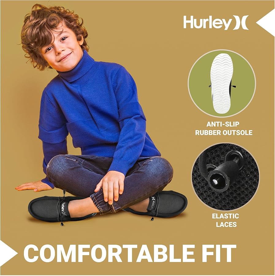 Amazon.com | Hurley Melky Canvas Shoes - Elastic Lace Up Fashion