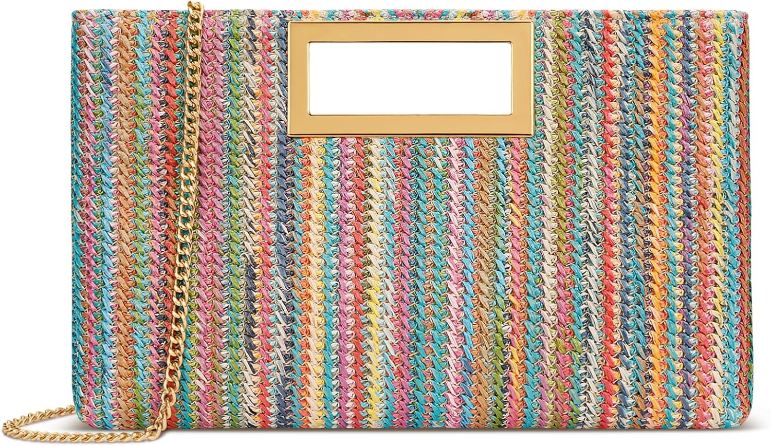 KKXIU Clutch Purse for Women Vegan Leather Evening Bag Formal Handbag for Wedding Party Prom Bridal