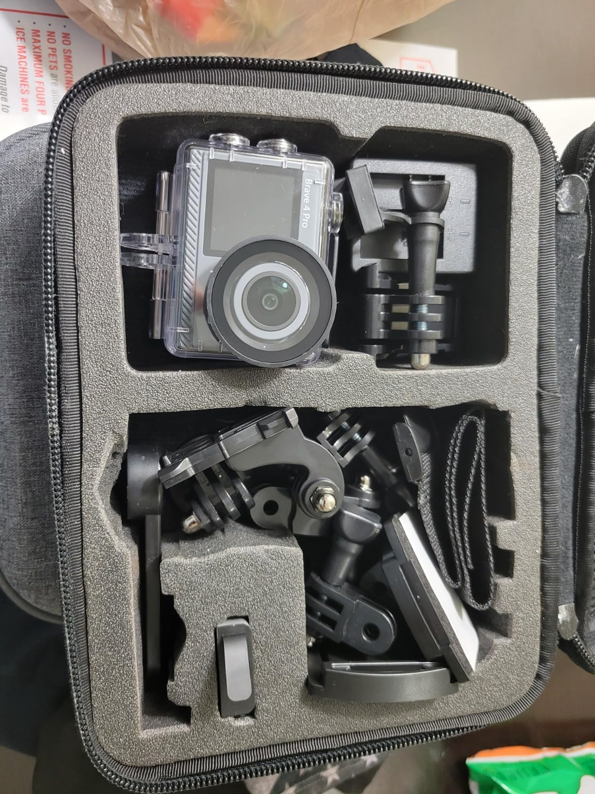 4k with Rear touch screen and forward facing screen as well.