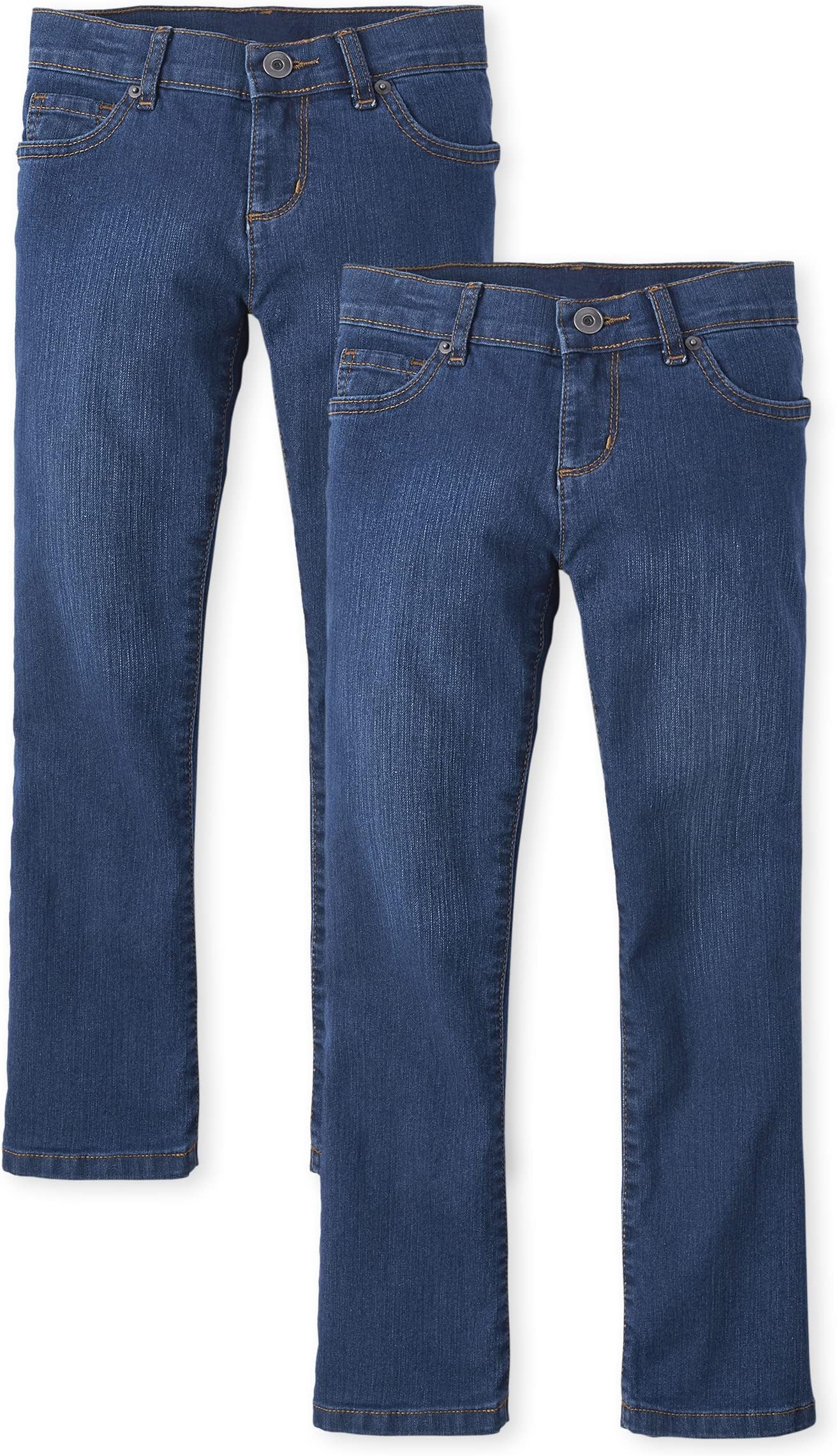 The Children's PlaceGirls' Multipack Basic Bootcut Jeans