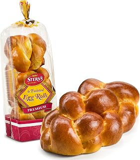 Stern’s Bakery Traditional Braided Shabbat Challah Bread & Rolls | Fresh Kosher Dairy-Free Nut-Free Holiday Bread