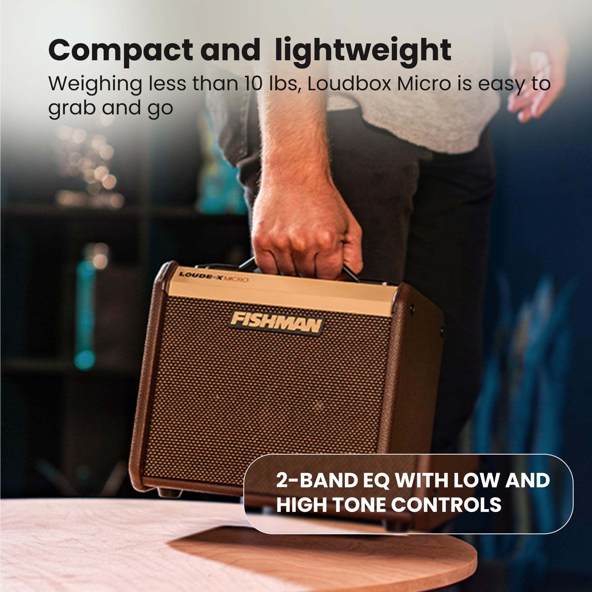 Amazon.com: Fishman Loudbox Micro 40-Watt Acoustic Guitar Combo