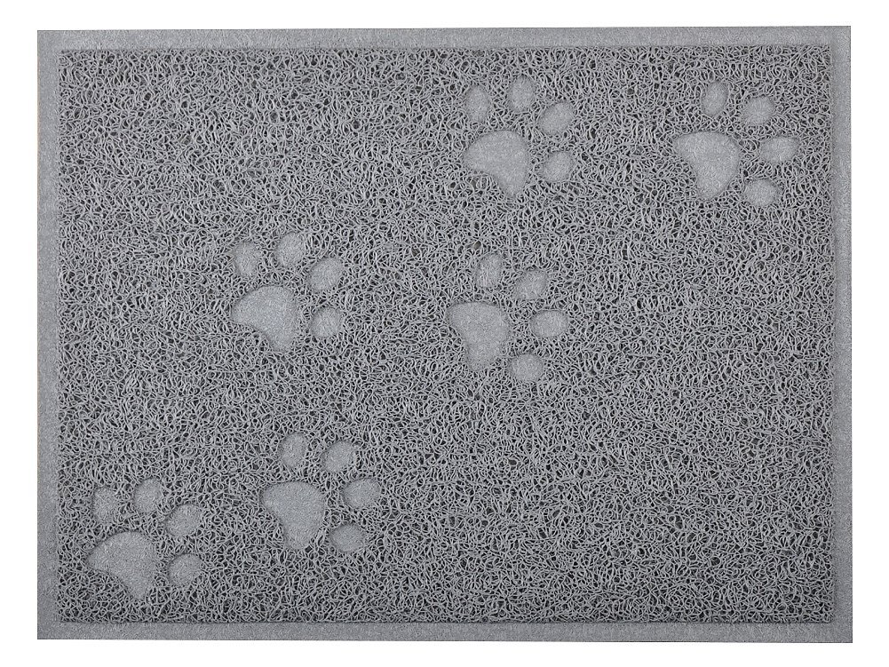 Cat Litter Box Debris Catcher Mat 16x12 Inches,4 Colors Available (Gray)