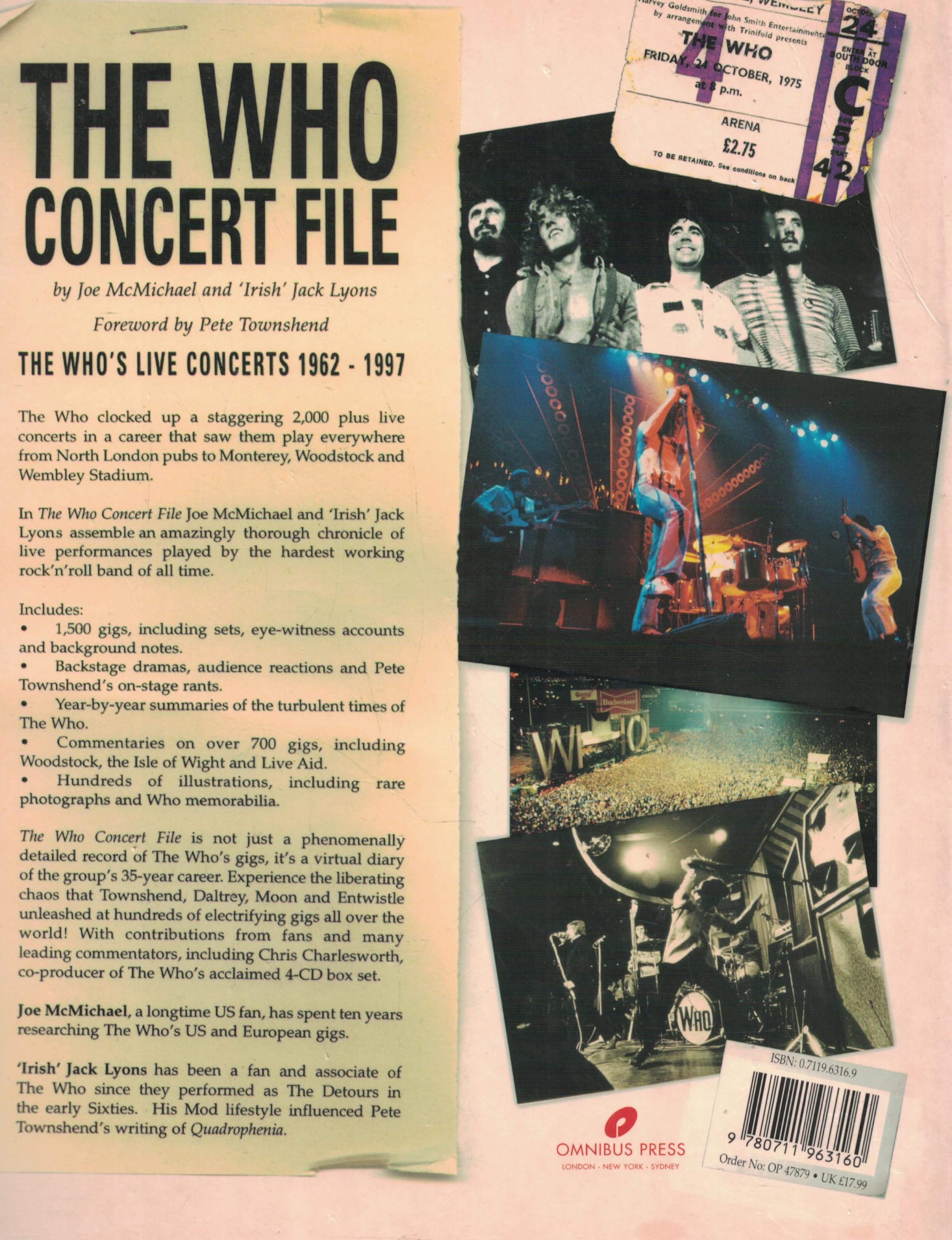 The Who: Concert File
