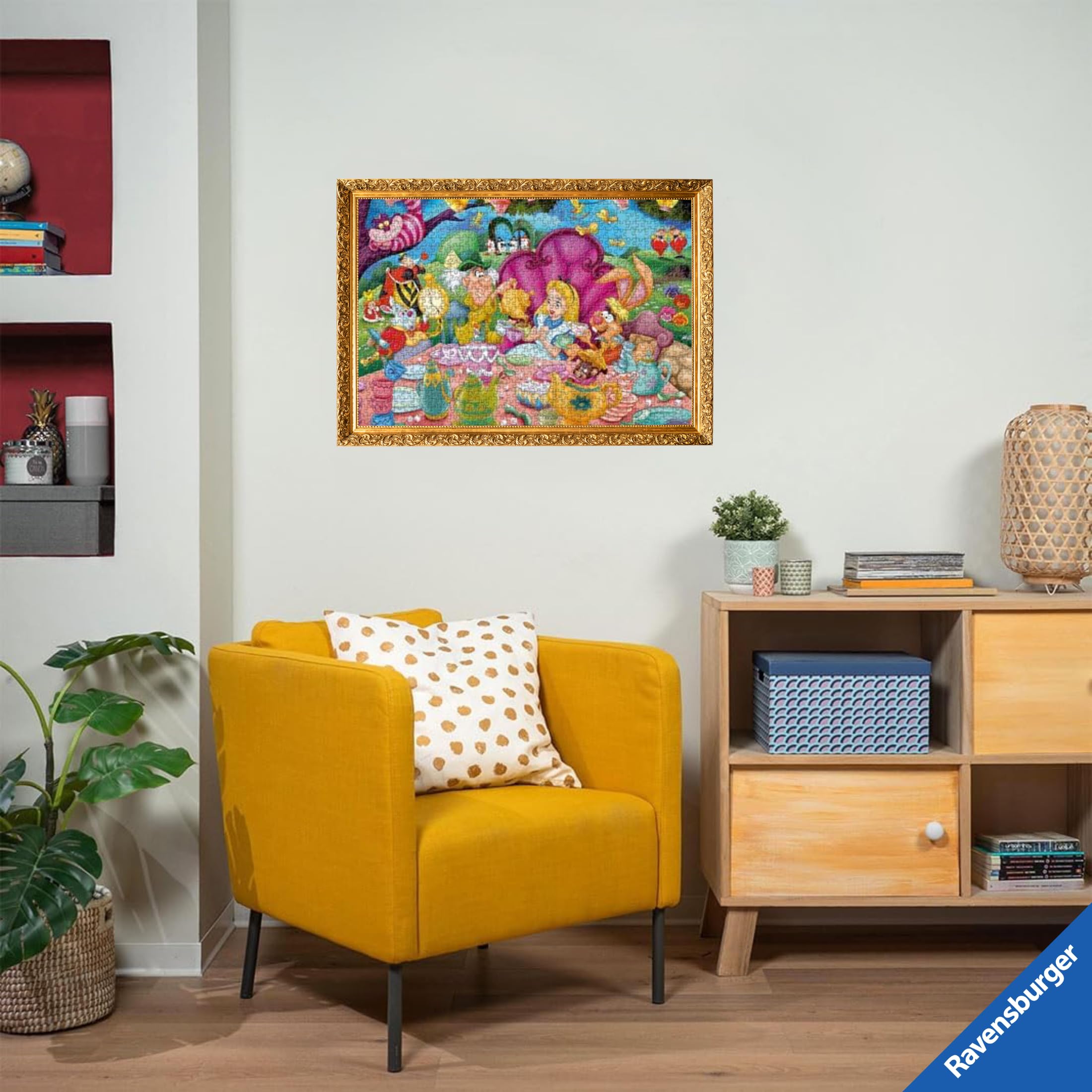 Ravensburger - Puzzle 1000 Piezas Alicia en Pais Maravillas | Puzzle Adultos | Rompecabezas Adultos | para Toda La Familia | 70x50 Cm Regalo Adulto — view 4