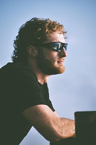 Miniatura 3 de Birdz Gafas de sol Oriole acolchadas para montar en motocicleta, día noche, amanecer, atardecer, 3 pares de montura negra brillante con amarillo