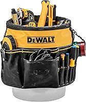 Vista 3 de DeWALT DWST560109 Foldable Multi-functional Tool Bag, Bucket Cover, Garden Bag, Soft Black & Yellow