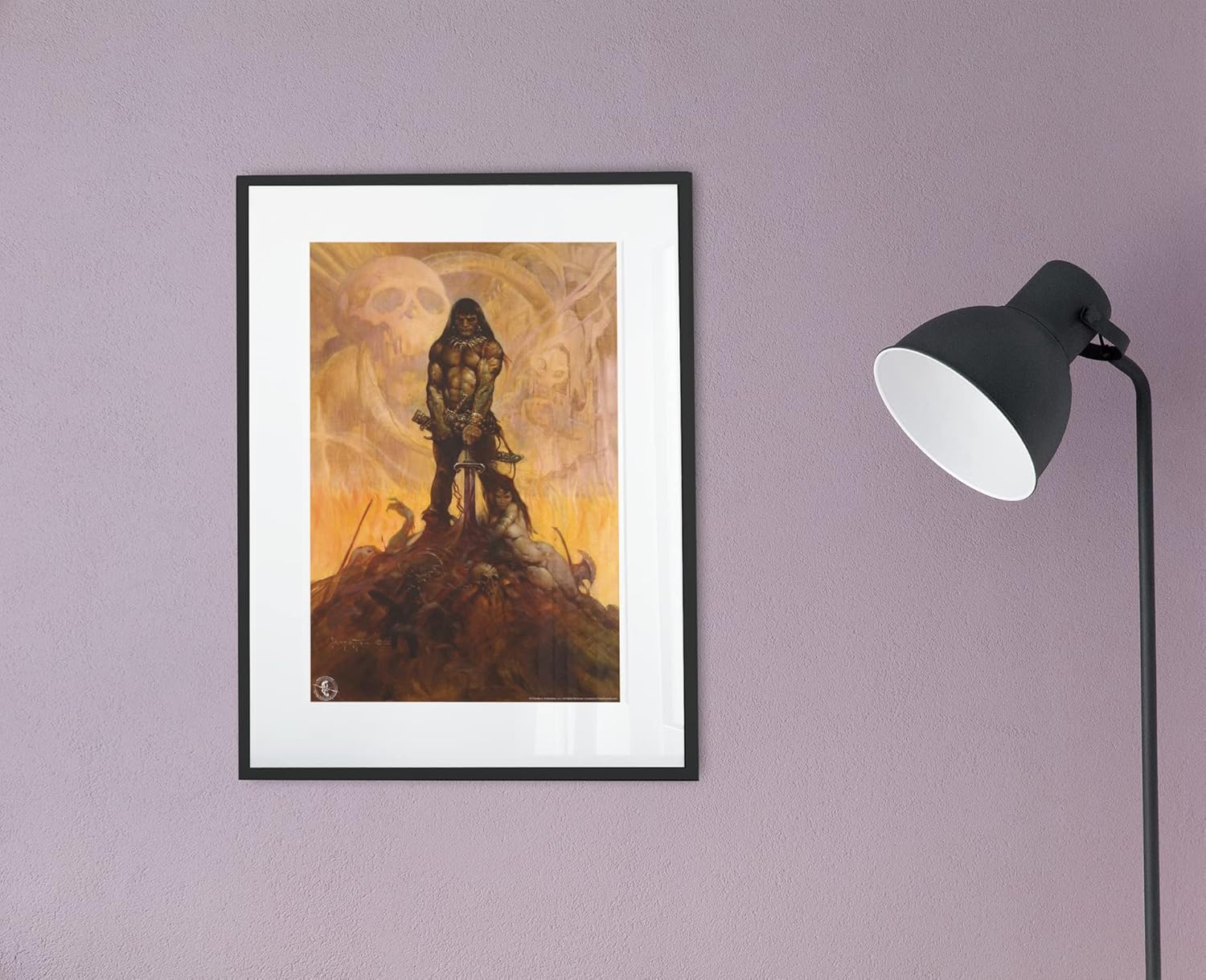 Frank Frazetta Poster Barbarian Prints Posters Cool Wall Art Print Poster 24x36