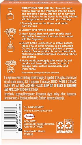 Miniatura 2 de Renuzit Snuggle - Difusor de fragancia de flores aromáticas hecho a mano, Blissful Moments Tropical Escape, 1 unidad