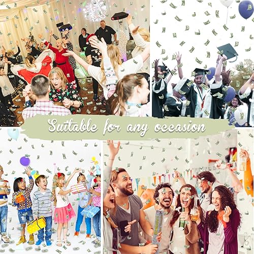 Miniatura 3 de Cañón de confeti creativo de tamaño pequeño para billetes de dólar, apto para firmar negocios, actividades de apertura, promoción y aumento de