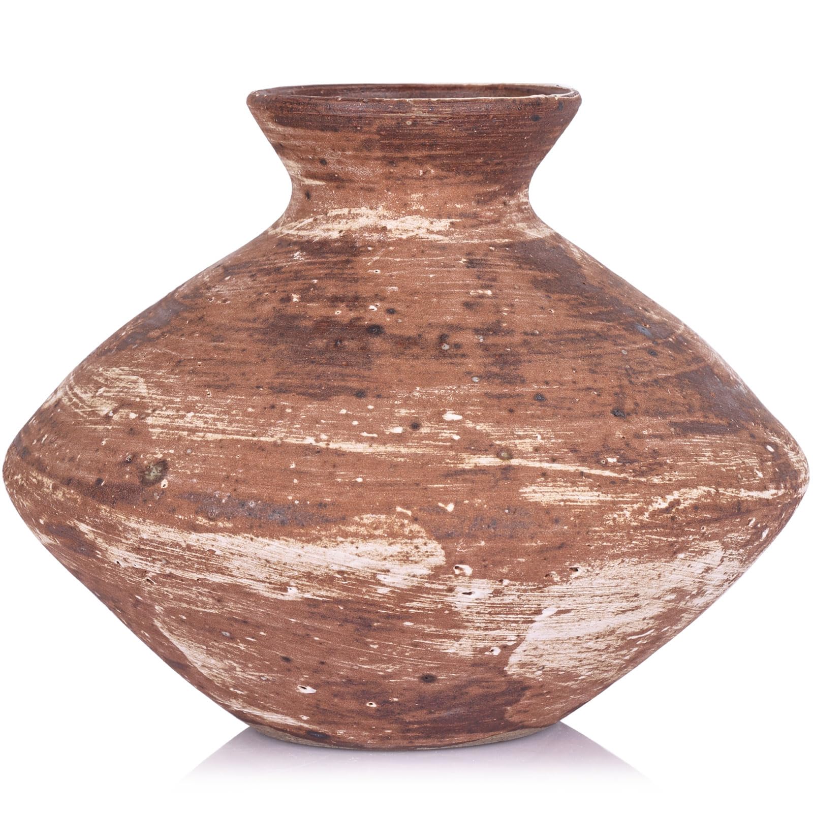 Vase rustique en céramique pour décoration d'intérieur (vase rustique - 03)