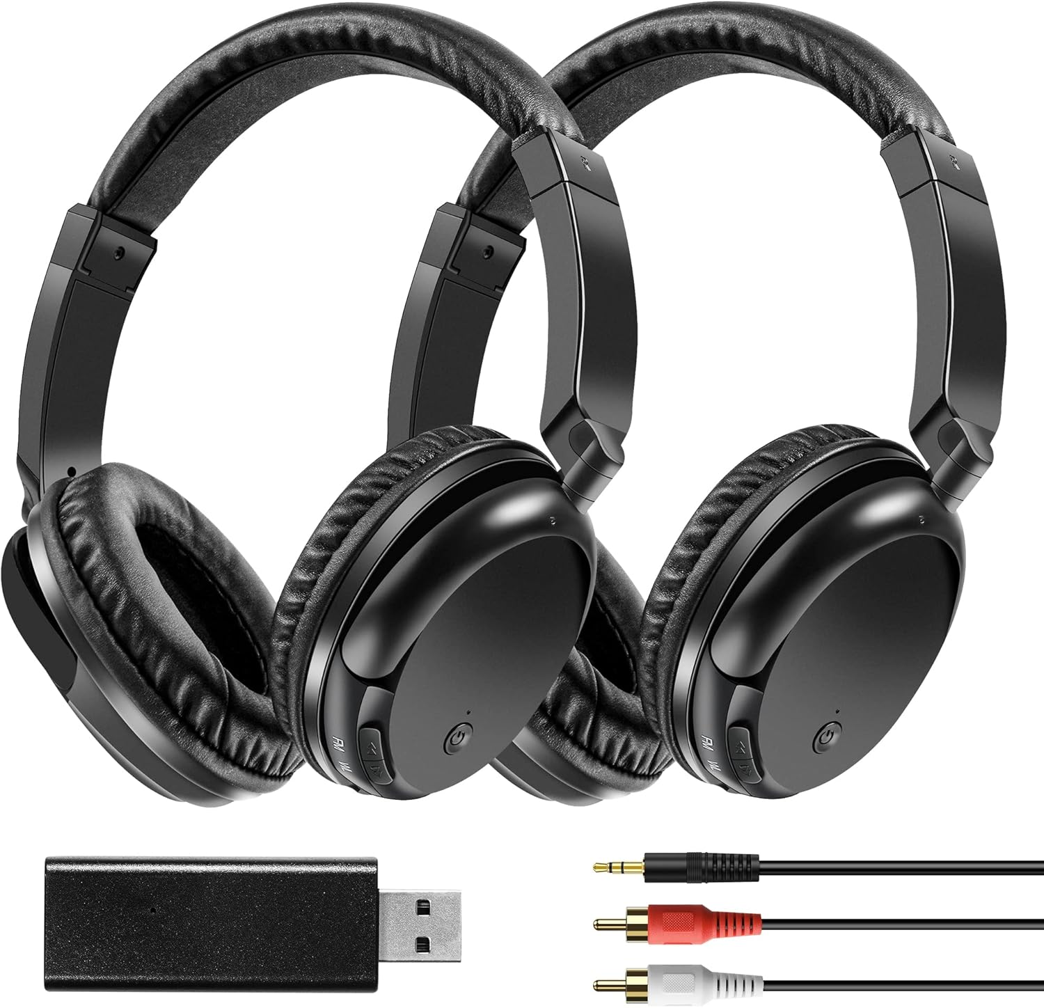 ASTSH 2 auriculares inalámbricos para TV, auriculares inalámbricos para ...
