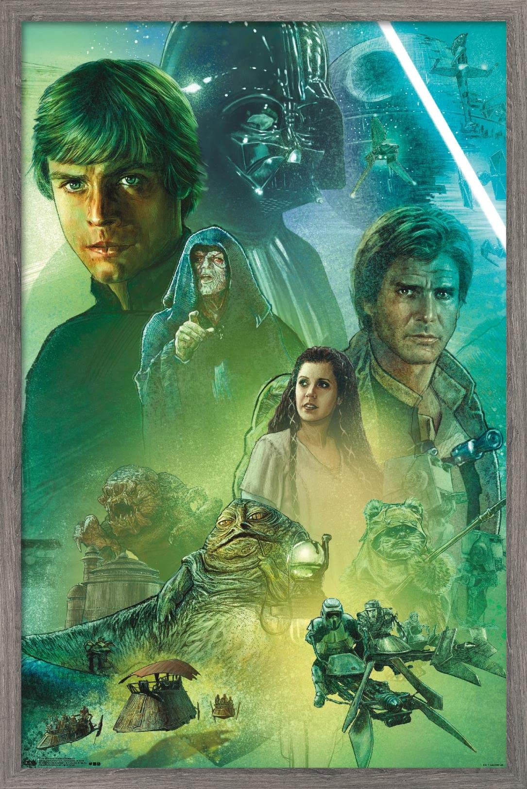 Amazon.co.jp: Trends International スター・ウォーズ:ジェダイの帰還