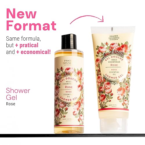 Miniatura 9 de Panier des Sens - Gel de ducha - Gel de baño lavanda para mujeres y hombres - Con aceite de karité - Loción de ducha fabricada en Francia - Gel de