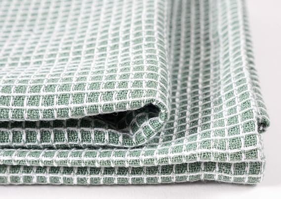 KAF Home Kitchen Towels, Set of 4 Absorbent, Durable and Soft Towels | Perfect for Kitchen Messes and Drying Dishes, 18 x 28 Inches, Sage