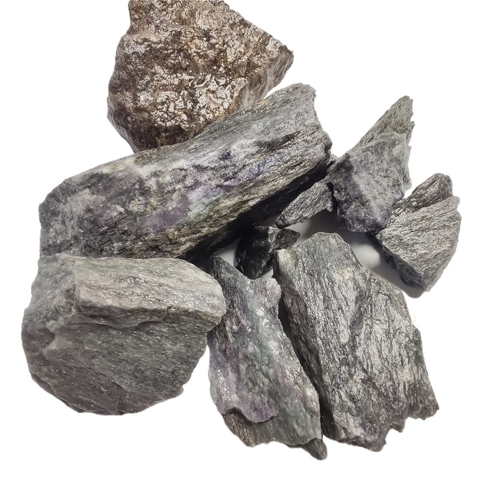 Cuentas de charoita Natural de 100g, Gema de Piedra en Bruto, fabricación de Joyas DIY, decoración de Acuario, especímenes de Piedra de Grava Inicio Colecciones