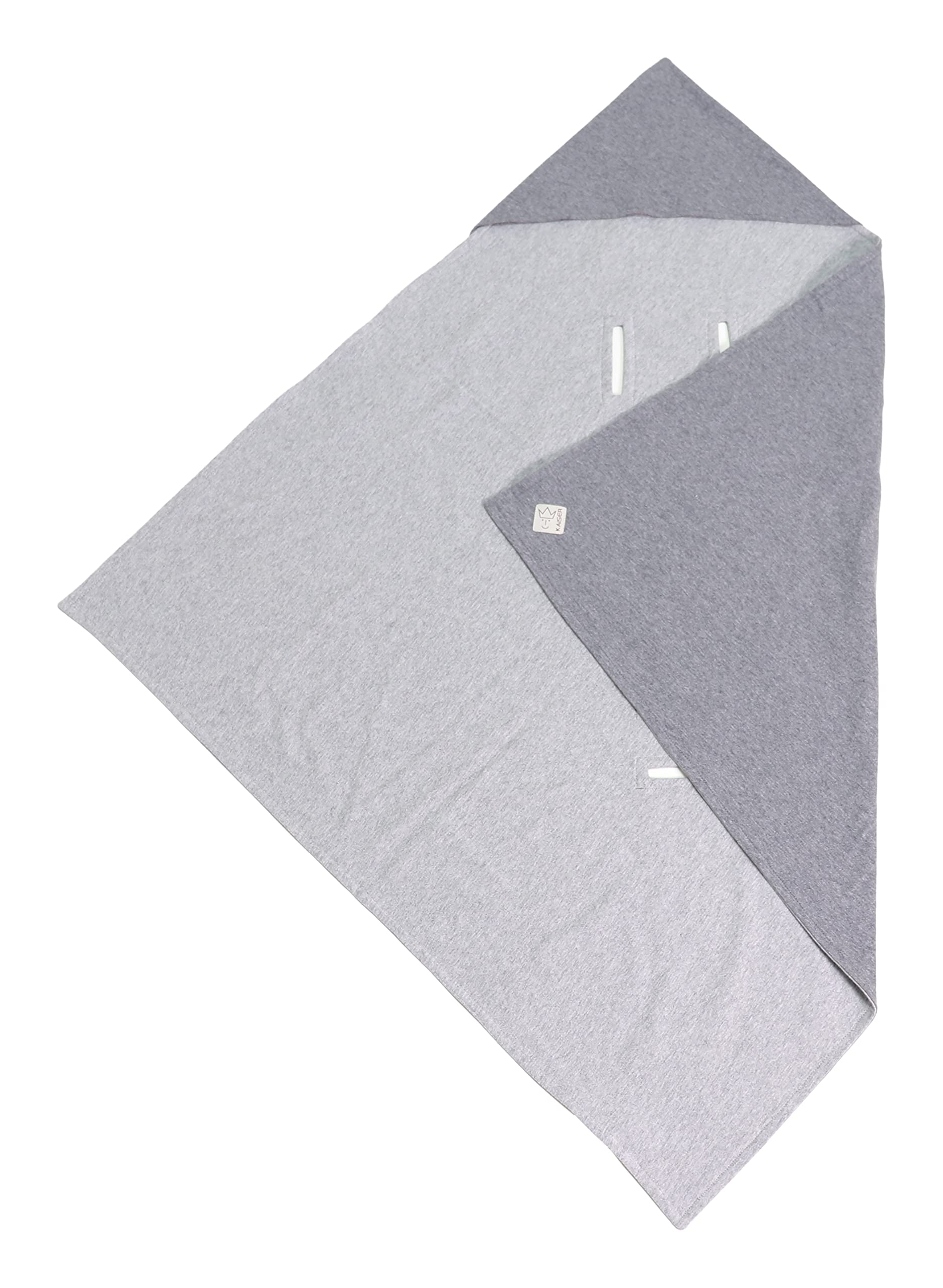 KAISER 65313/24 JERSEY Summer Beach kocyk do owijania, kolor ciemnoszary