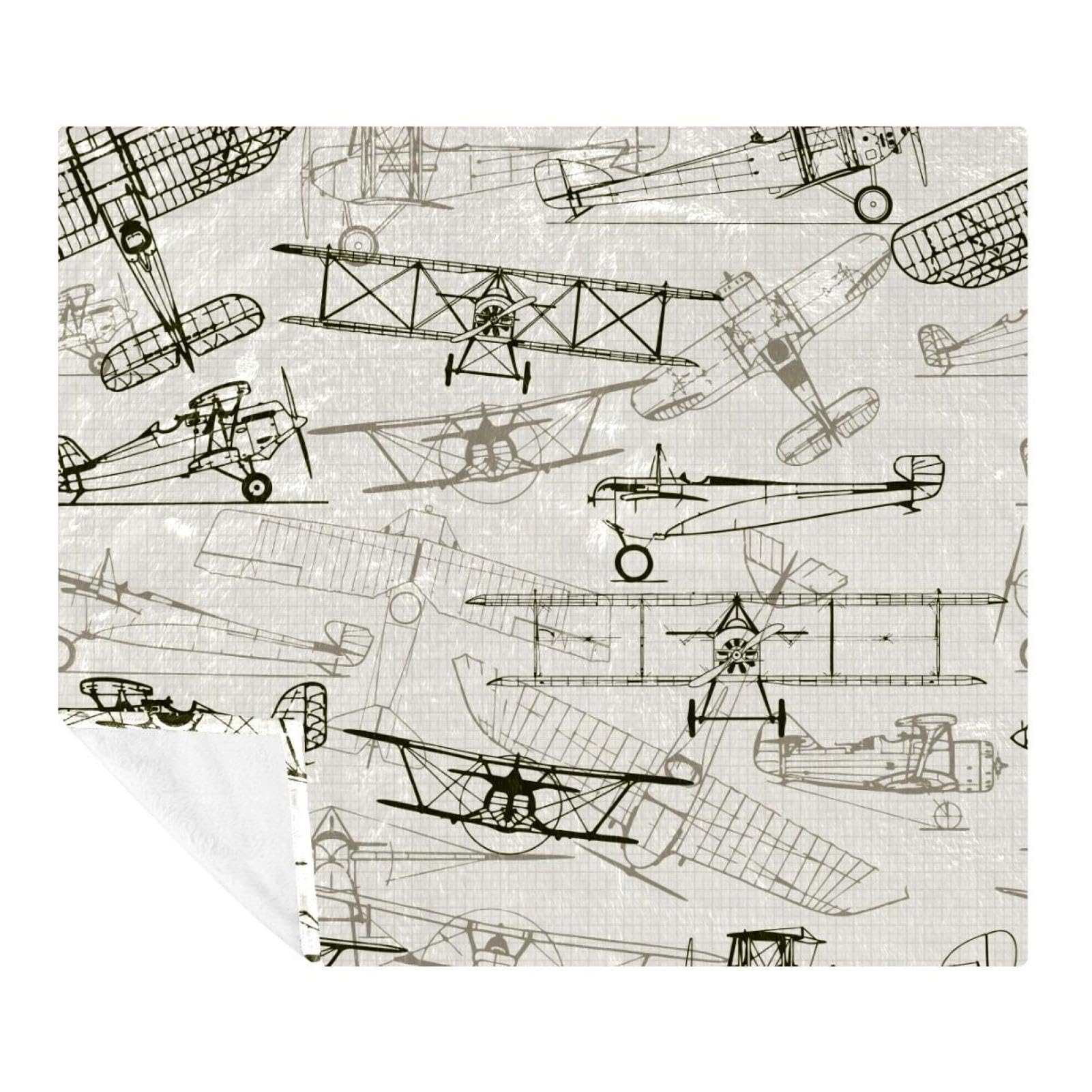 Couverture polaire en microfibre douce remède contre les courants d'air sur le lit