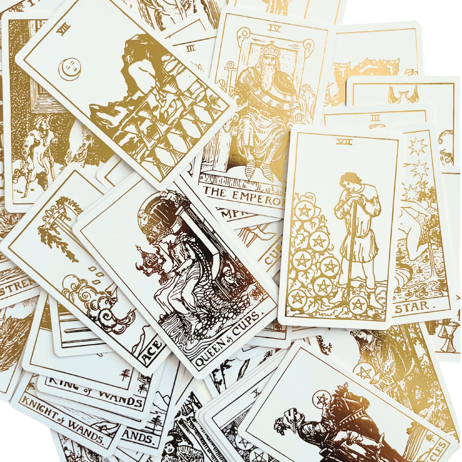 Waite Tarotkaarten met handleiding, 78 Rider Tarotkaarten voor lotswaarzeggerij en kaartspellen, geschikt voor beginners Waite Tarotkaarten met handleiding, 78 Rider Tarotkaarten voor lotswaarzeggerij en kaartspellen, geschikt voor beginners