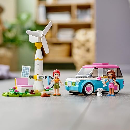 Miniatura 7 de LEGO Friends 41443  Kit de construcción del automóvil eléctrico de Olivia regalo creativo para niños juguete inspira el juego de vida moderna 183