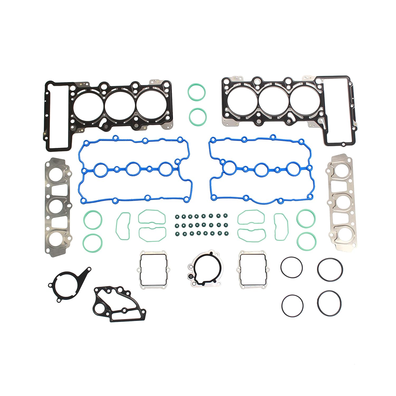 DNJ HGS832 Head Gasket Set for 2008-2012 Audi A4 Quattro, A5 Quattro, A6 3.2L V6 24V DOHC 3197cc
