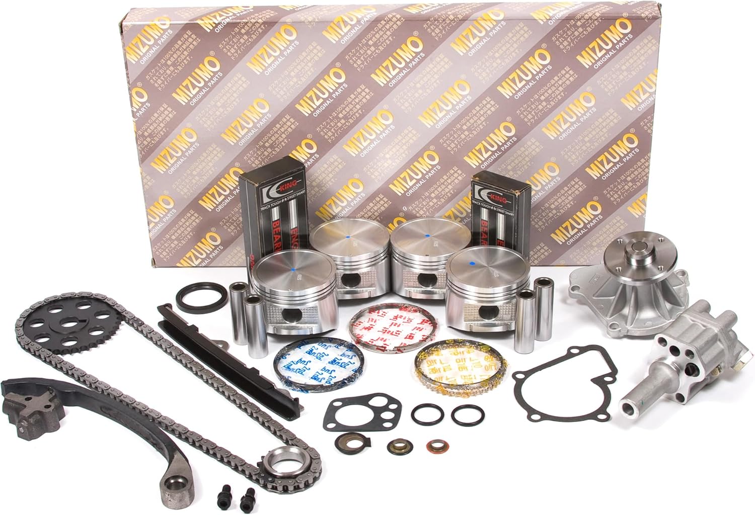MA-4216980297-2 Engine Rebuild Kit Compatible With/For 90-97 Nissan D21 Pick Up 2.4L SOHC KA24E 12V
