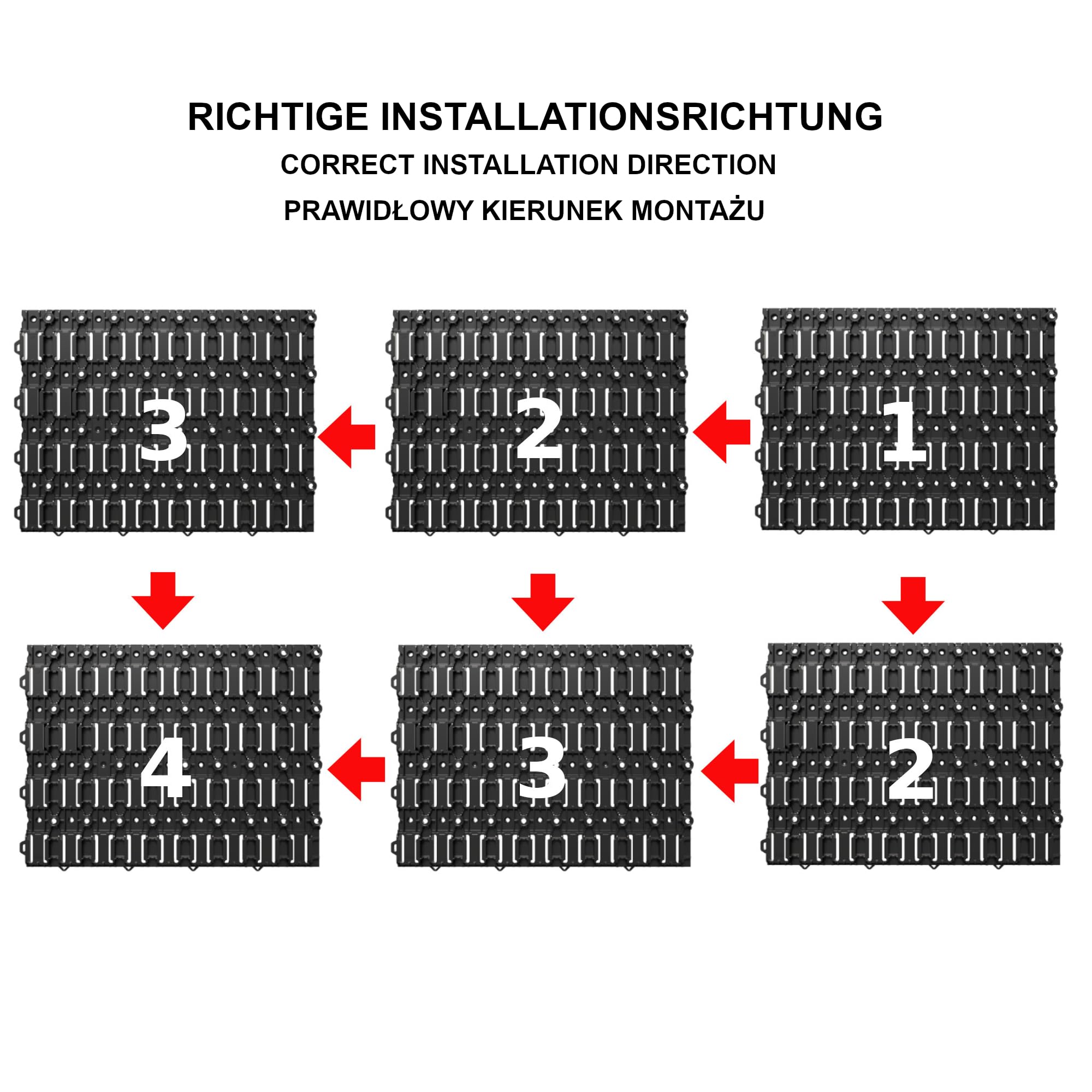 Zestaw 8 x regał ścienny, panel warsztatowy, tablica narzędziowa, do garażu, warsztatu, wisząca, 201 x 76 cm, organizacja, sortowanie, narzędzia, akcesoria, piwnica, łatwy montaż, tworzywo sztuczne