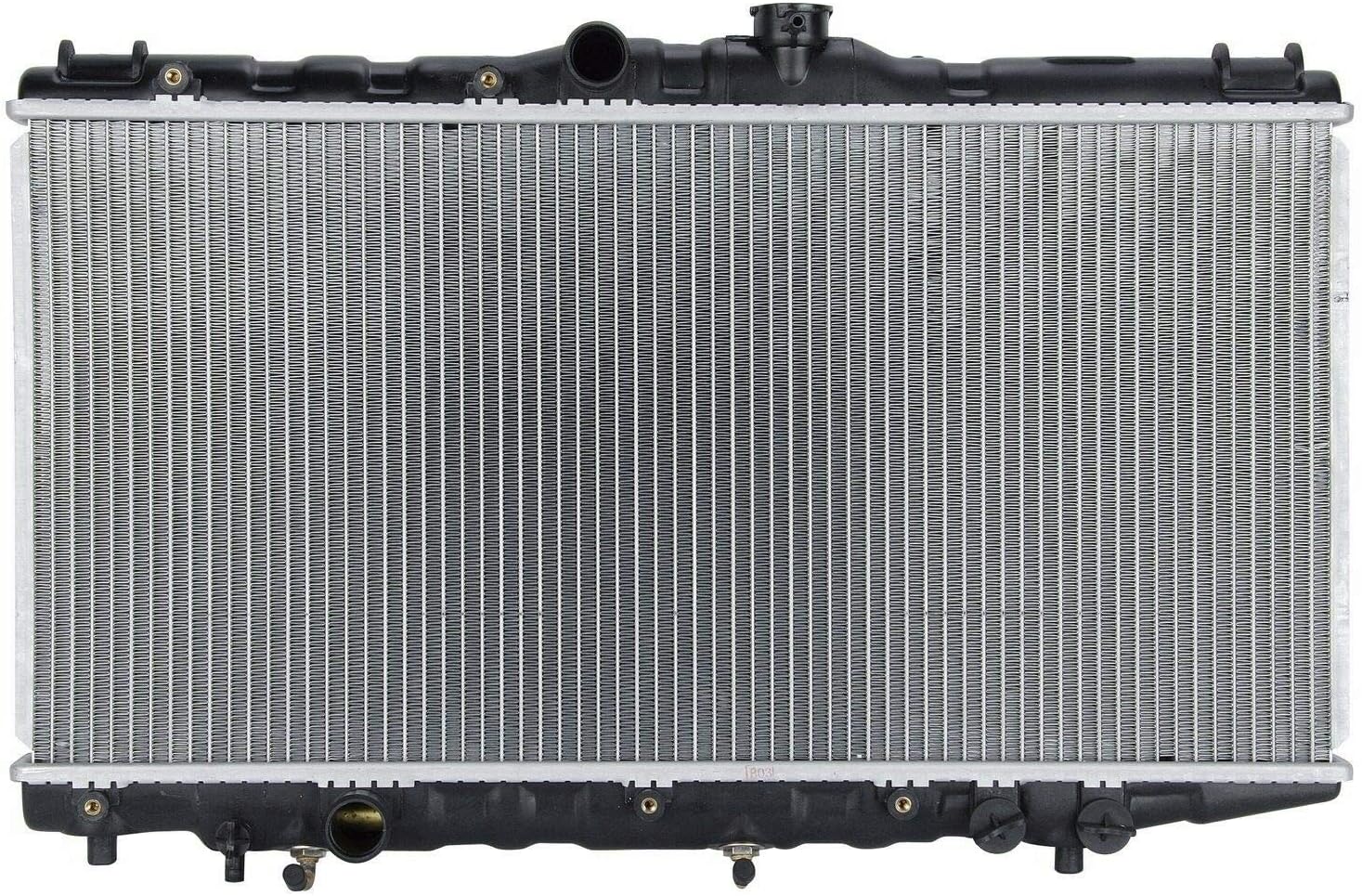 BESUTO Aluminum Radiator | Compatible with Toyota COROLLA L4 1.6,1988-1992 | 26mm Core Thickness | Replaces CU539