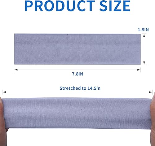 Miniatura 2 de AQSXO Paquete de 42 diademas deportivas para mujer, bandas deportivas de moda para el cabello de mujer, bandas elásticas suaves y elásticas para