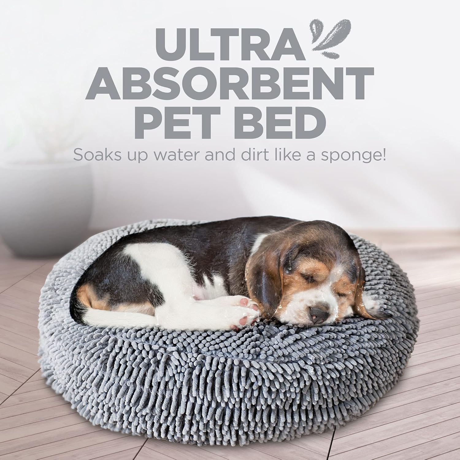 microfiber dog bed