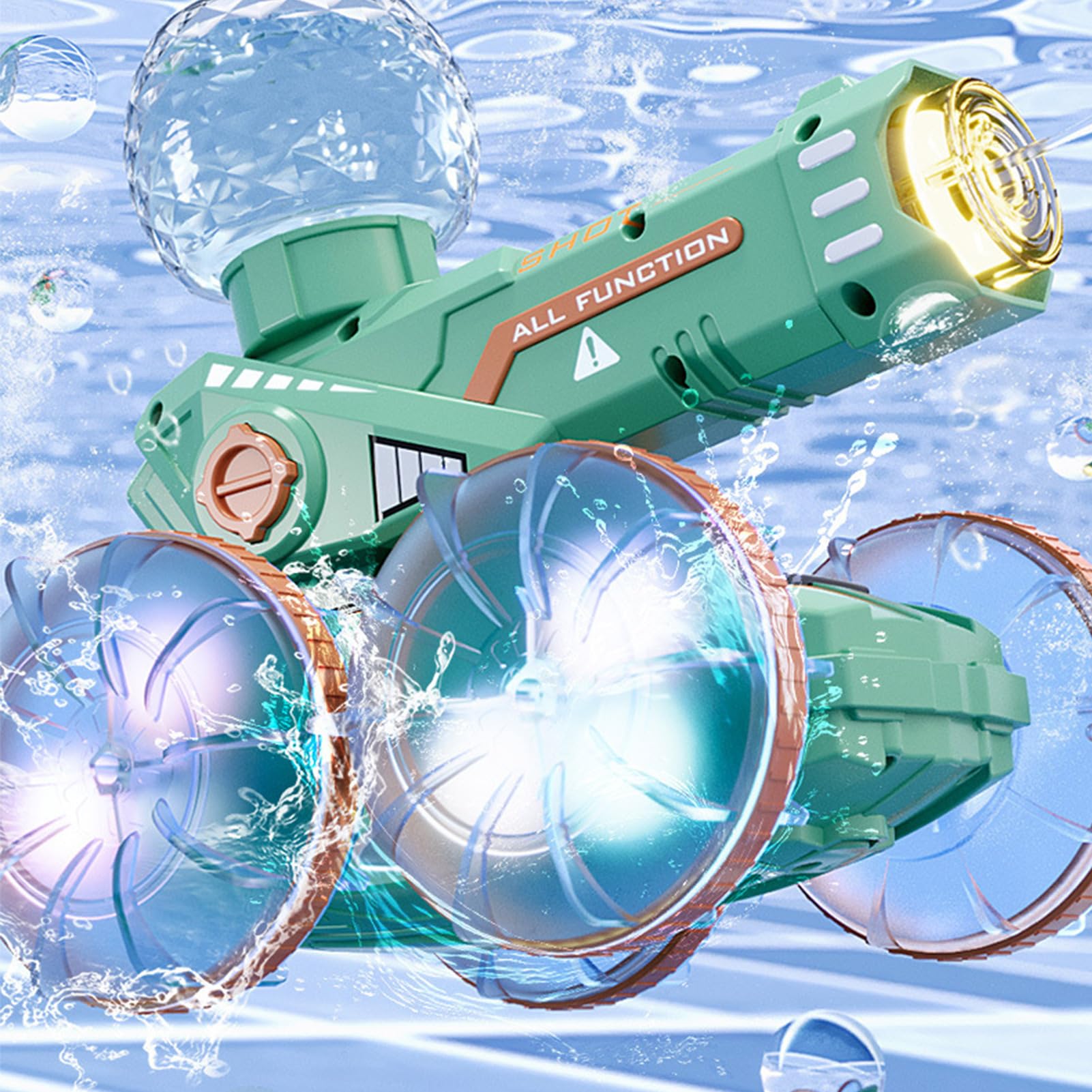 Camión RC Velocidad Ajustable Rociador de Agua de Largo Alcance Multiuso
