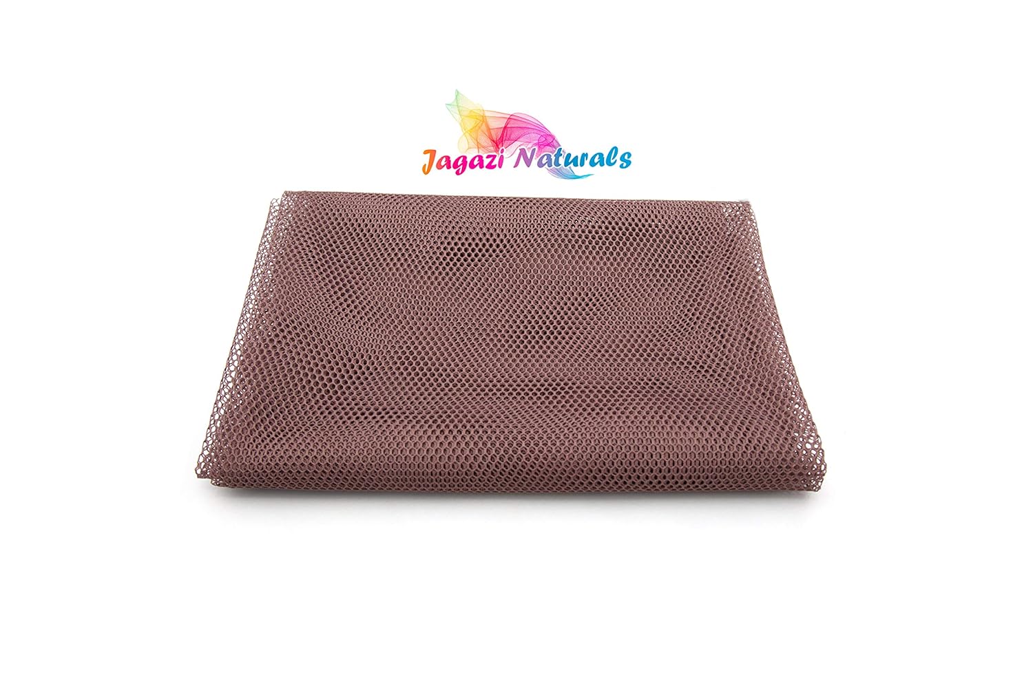 S92 Hair Integration Mesh. Big Hole Lace Ventilation Knotting Lace Wig Caps (1 Yard Brown S92)