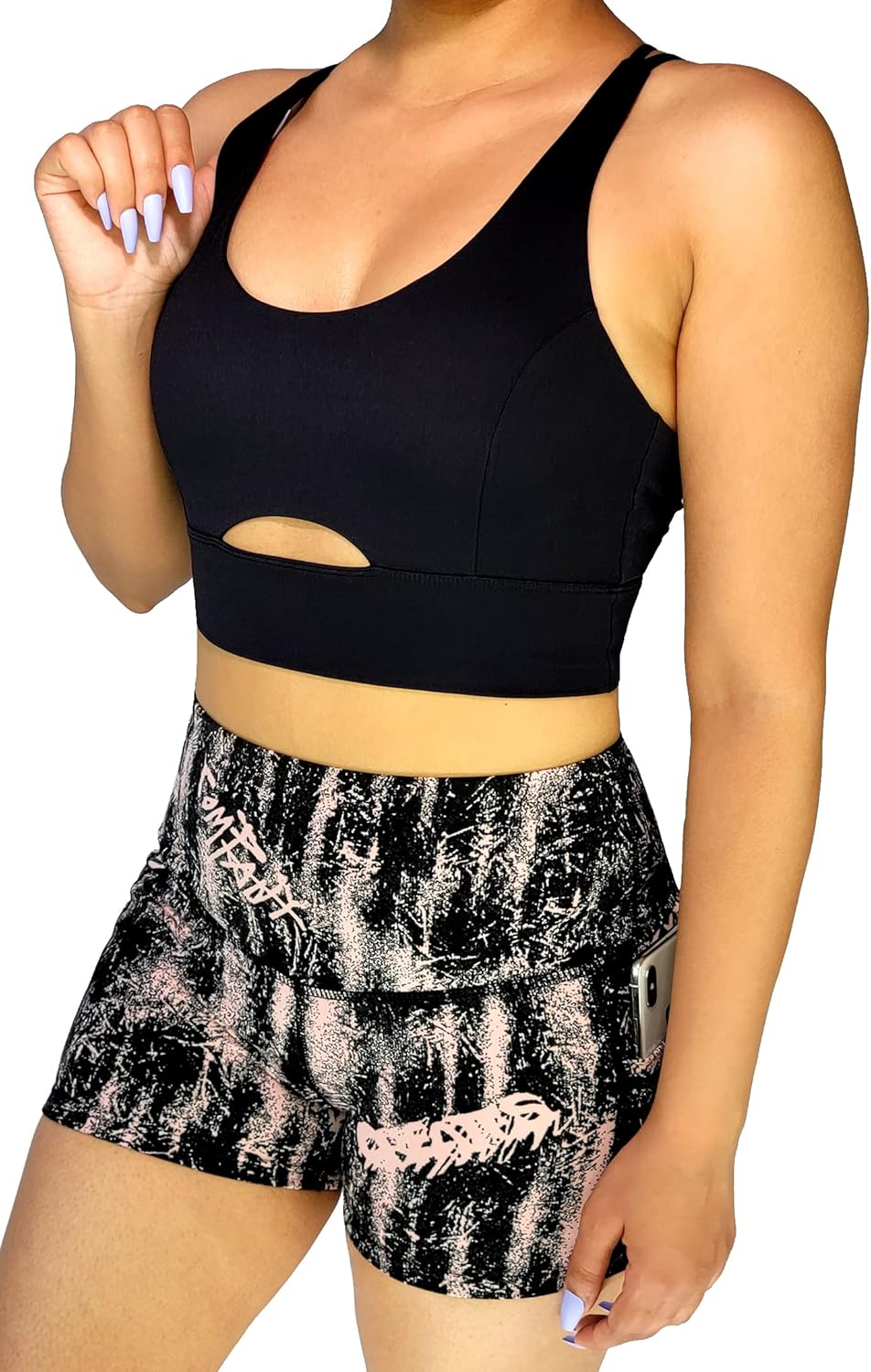 SARDONIX SRDX Women 2 Piece Seamless Workout Outfit activewear tops gym Yoga Leggings Set