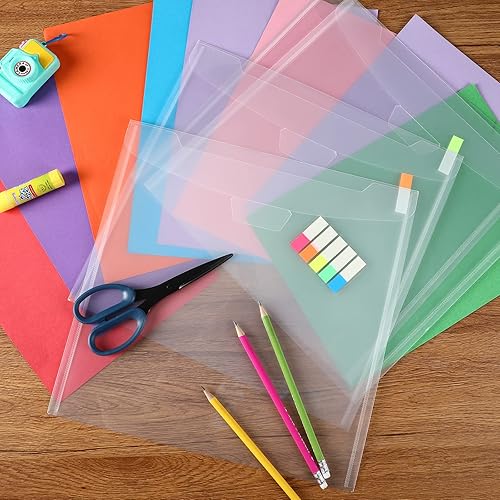 Miniatura 7 de Eaasty Organizador de almacenamiento de papel para álbumes de recortes, 80 unidades, 12 x 12 pulgadas, impermeable, archivos individuales de carga