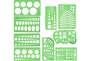 KESAPLAN Drawing Templates: Precise Tools for Graphic Design Enthusiasts