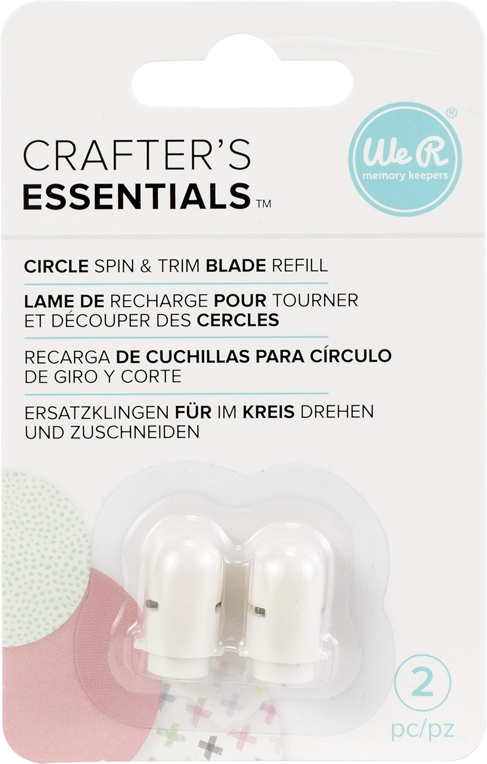 Circle Spin & Trim Refill Blades 2/Pkg-for WR660091