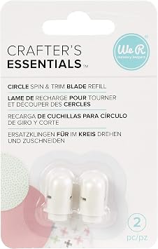 We R Memory Keepers Circle Spin & Trim Refill Blades 2/Pkg-for WR660091