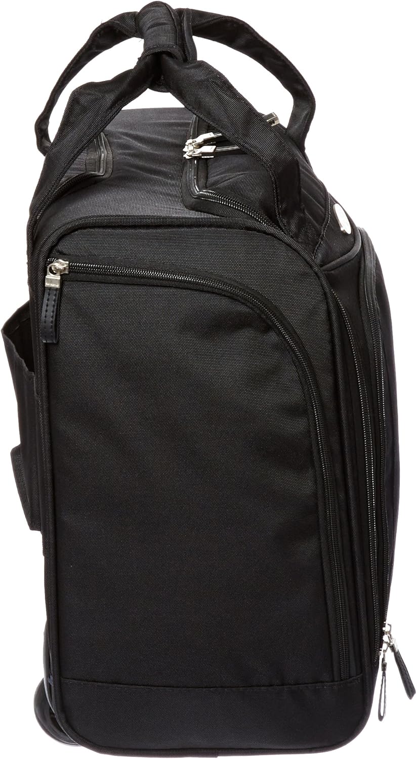 Review Samsonite Upright Wheeled CarryOn Underseater, Black, Large