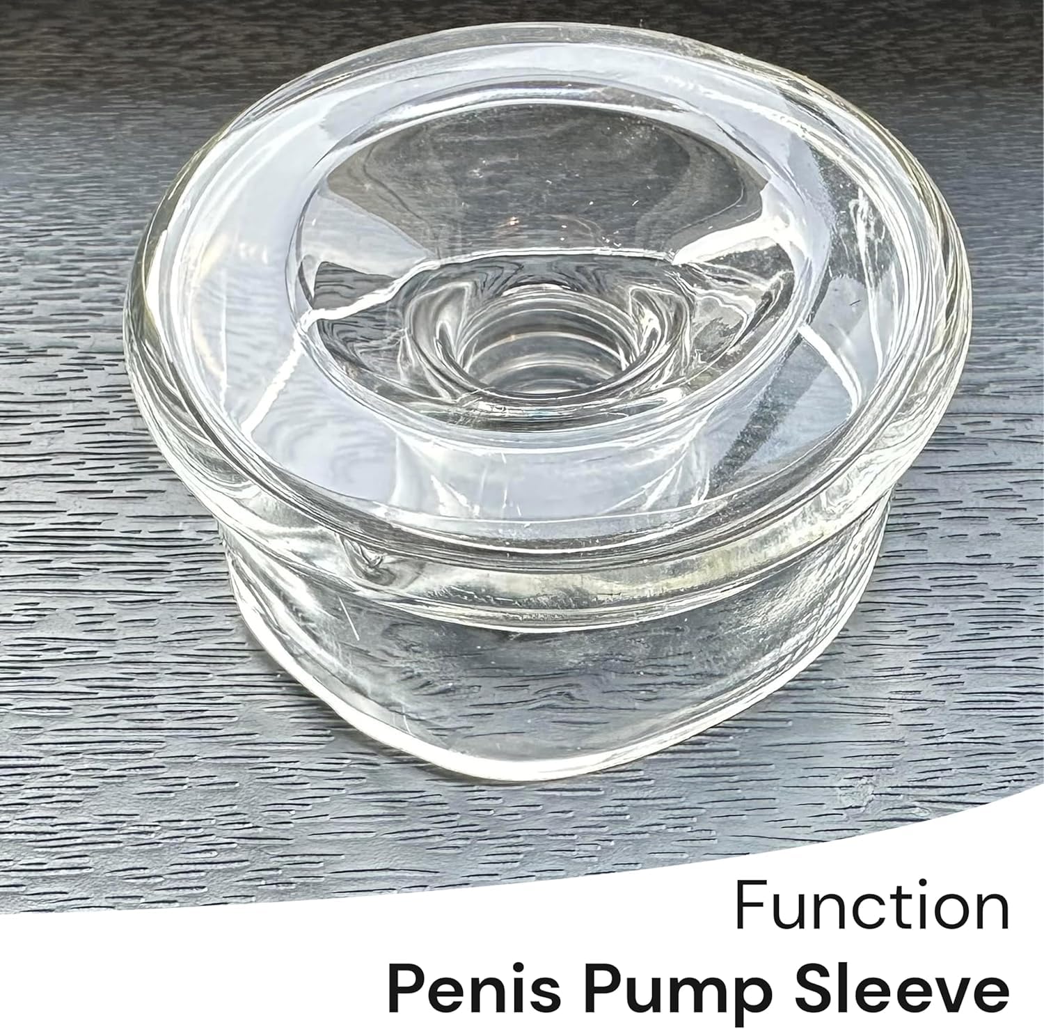 Allungato pene con manicotto sostitutivo per vacuum device riabilitativo ⌀7,5cm altezza 3cm, sexi tois uomo per migliorare prestazioni FOPS P02-5