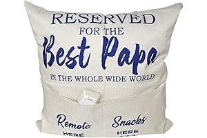 Papa Gifts from Grandkids: Cherished Throw Pillows for Extraordinary Bonds