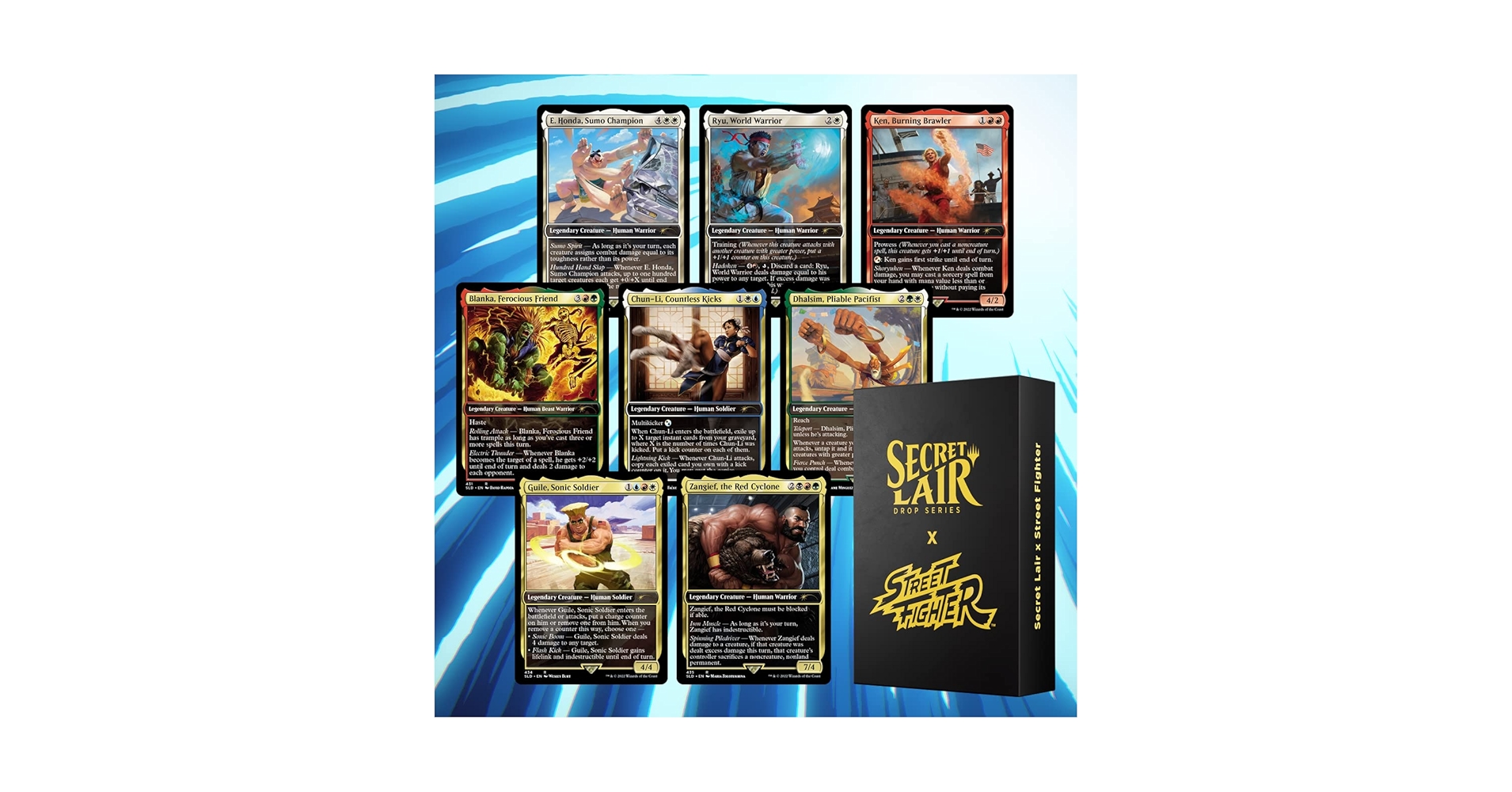 MTG FOIL版　ストリートファイター　シークレットレイヤー　1箱 Amazon.co.jp: マジックTCG ザ・ギャザリング シークレットレア