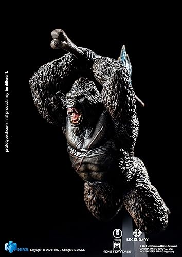 Miniatura 3 de Godzilla vs. Kong Serie Kong Stylist Vista previa Figura exclusiva de PVC