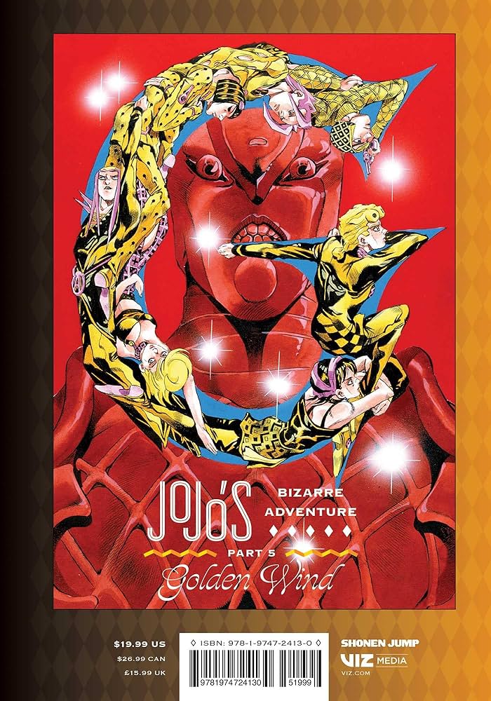 Amazon.com: JoJo's Bizarre Adventure: Part 5-Golden Wind, Vol. 5