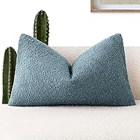 Vista 71 de Foindtower Fundas de almohada decorativas con textura de boucle, fundas de almohada sólidas, neutrales, suaves y acogedoras para silla, sofá