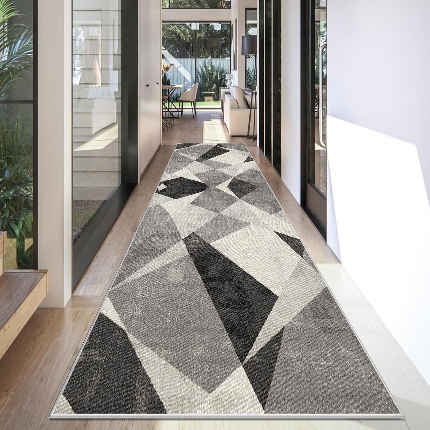 Alfombra Corredera Lavable Antideslizante Absorbente, 435-a, 80 x 280 cm